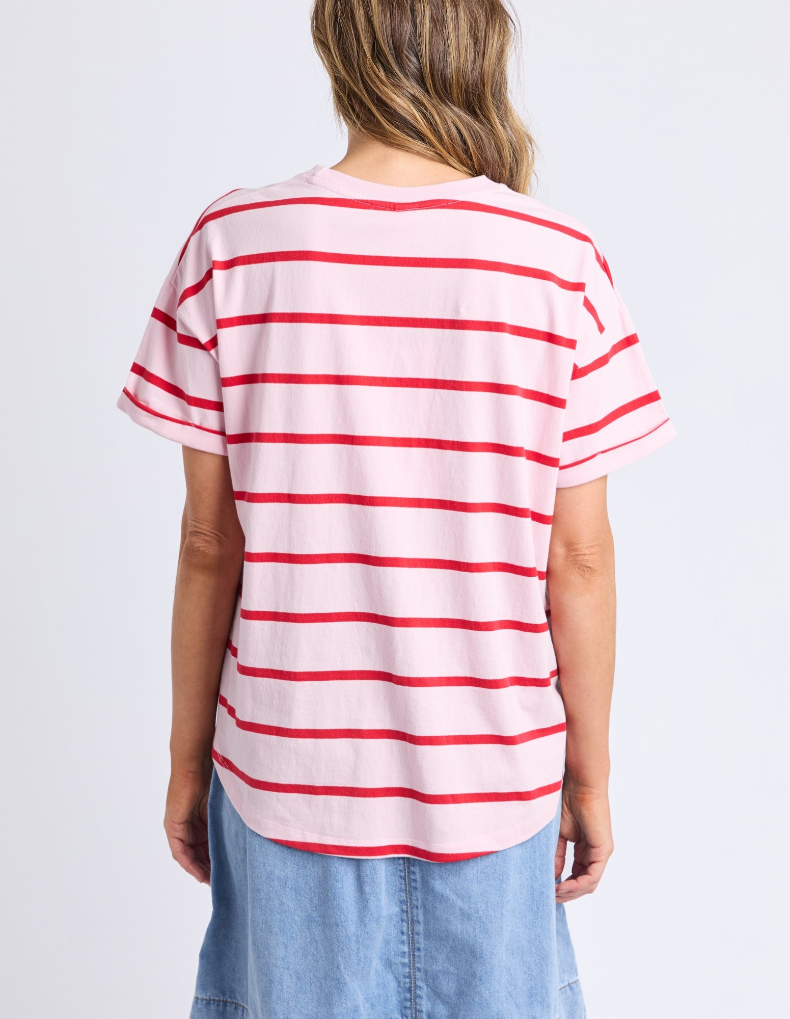 Halli S/S Stripe Tee - Elm Lifestyle