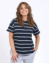 Halli S/S Stripe Tee - Elm Lifestyle