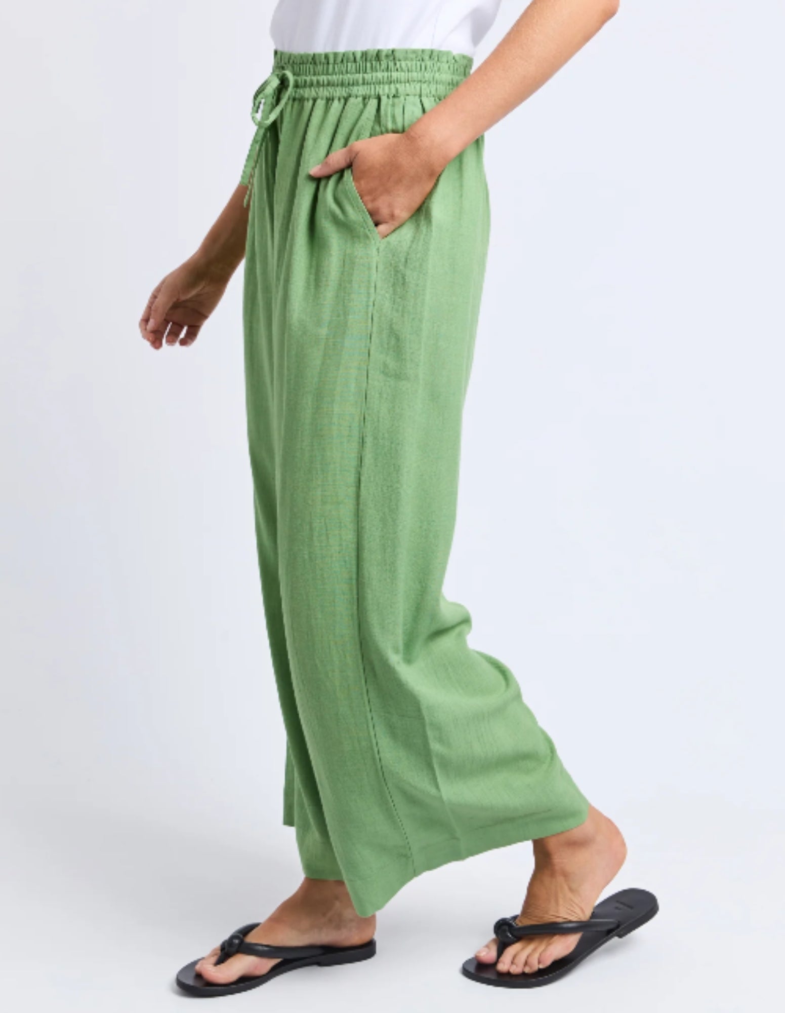 Holly Pant - Forest Green - Elm Lifestyle