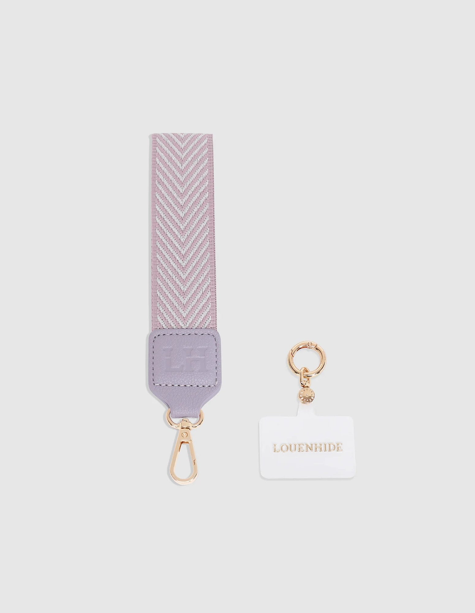 Iris Keyring with Phone Attachment - Lilac - Louenhide