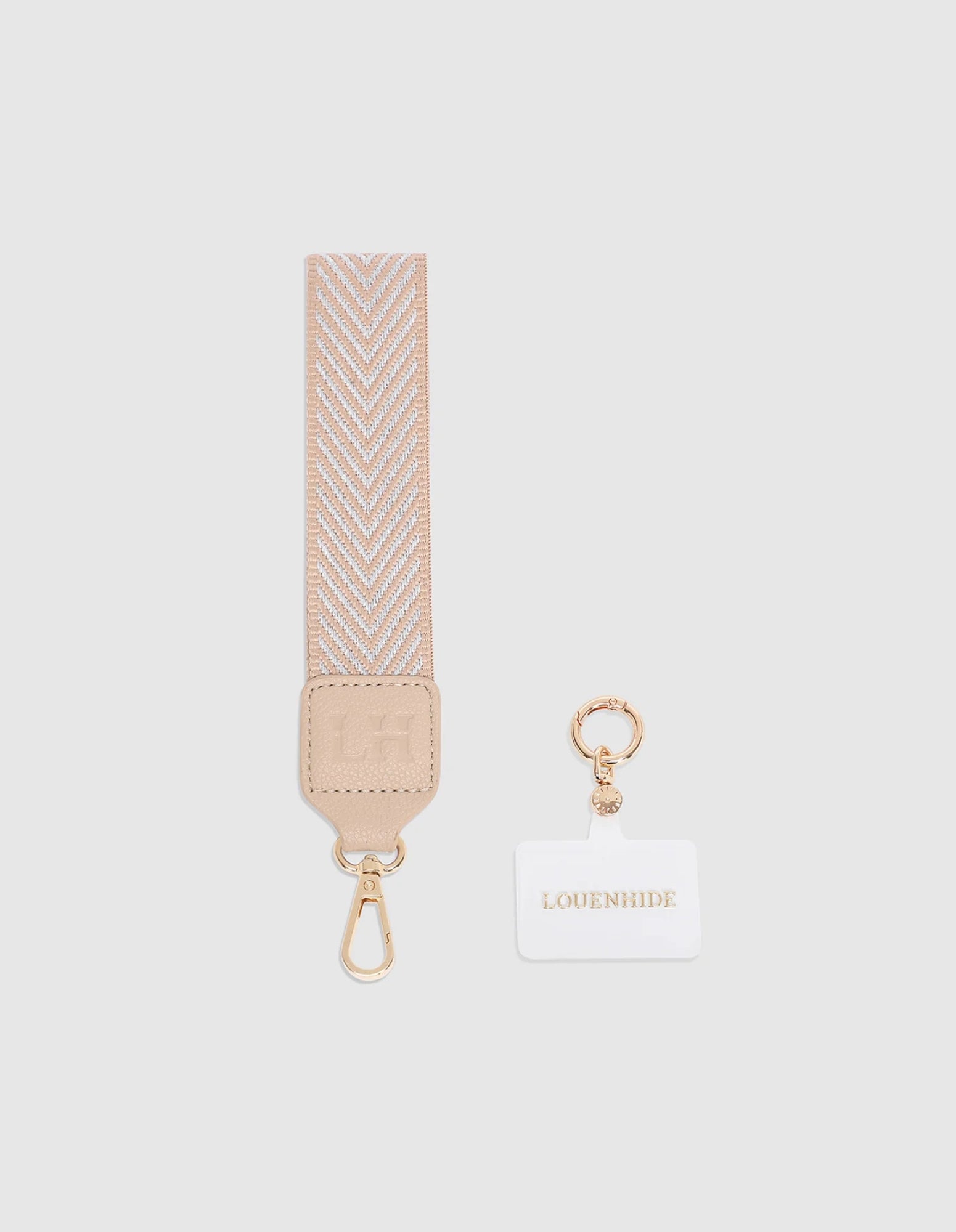 Iris Keyring with Phone Attachment - Pink - Louenhide