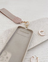 Iris Keyring with Phone Attachment - Pink - Louenhide
