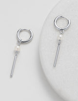 Isabelle Earring - Silver- Zafino