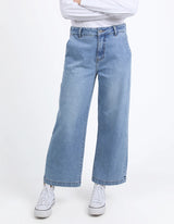 Izzy Wide Leg Jean - Vintage Blue - Elm
