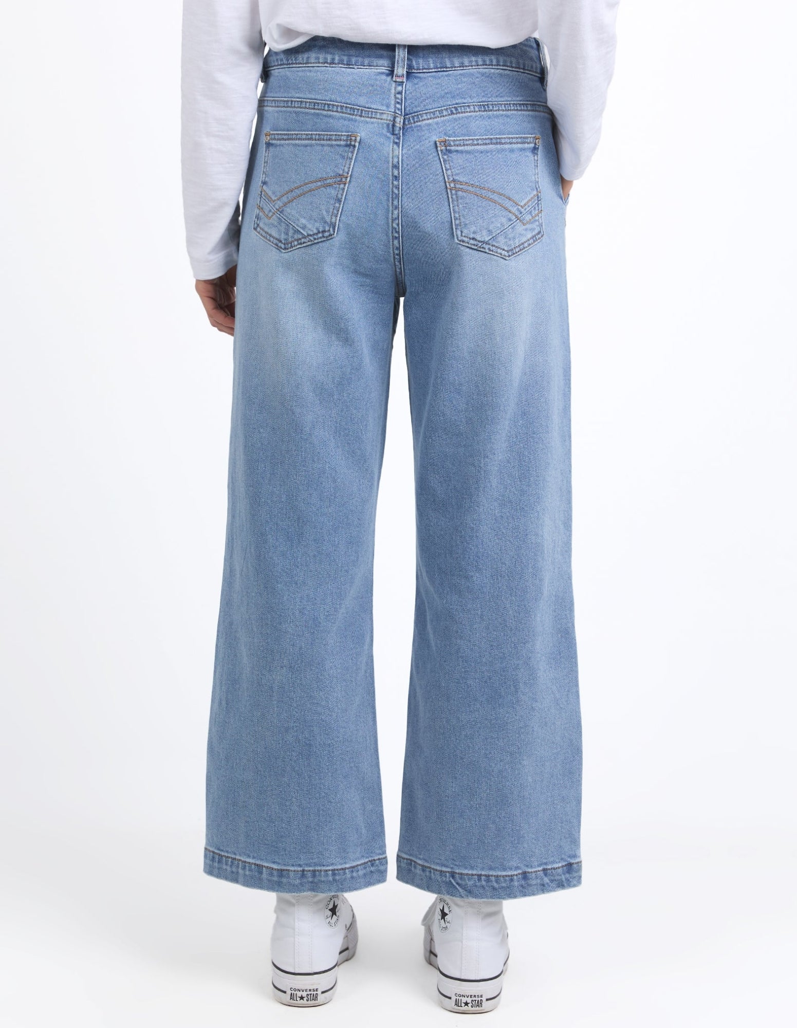 Izzy Wide Leg Jean - Vintage Blue - Elm