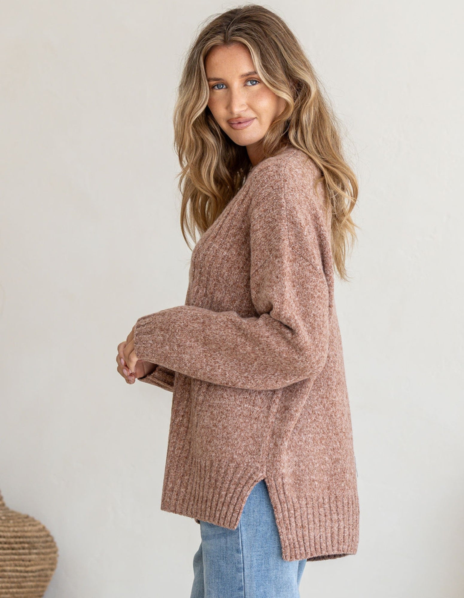 Jessie Rib Detail Knit - Miss Marlow