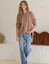 Jessie Rib Detail Knit - Miss Marlow