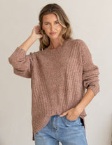 Jessie Rib Detail Knit - Miss Marlow