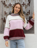 Kenzi Colour Block Knit - Miss Marlow