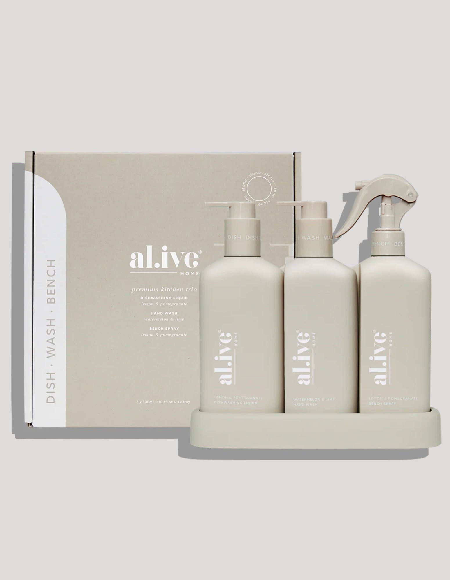 Kitchen Trio - Lemon & Pomegranate + Watermelon & Lime - Al.ive - FUDGE Gifts Home Lifestyle