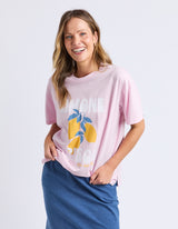 Limone Fresco Tee - Pink - Elm Lifestyle