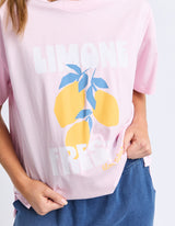 Limone Fresco Tee - Pink - Elm Lifestyle