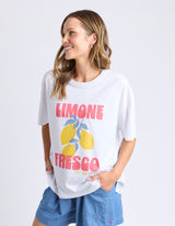 Limone Fresco Tee - White - Elm Lifestyle - FUDGE Gifts Home Lifestyle