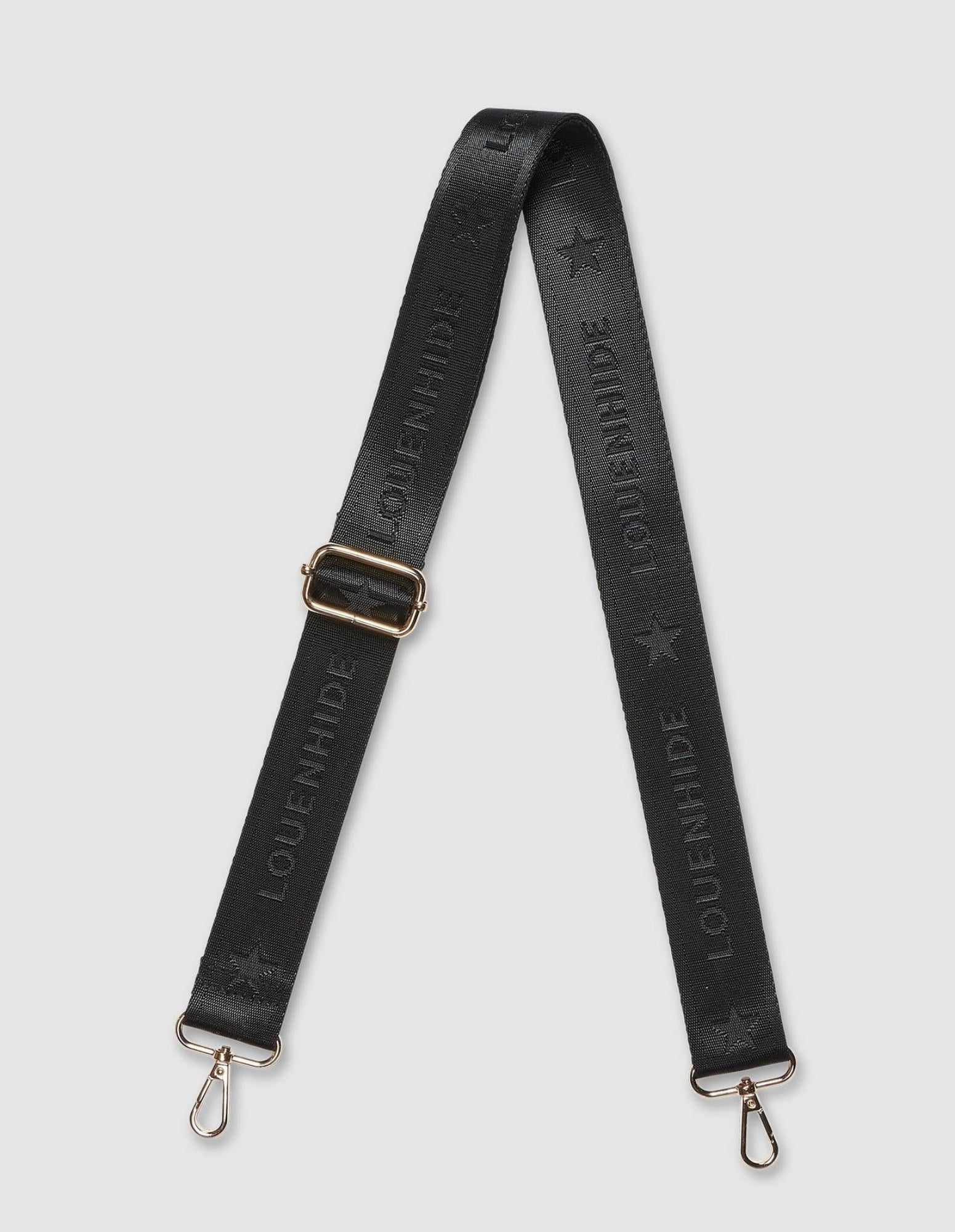 Logo Guitar Strap - Black - Louenhide