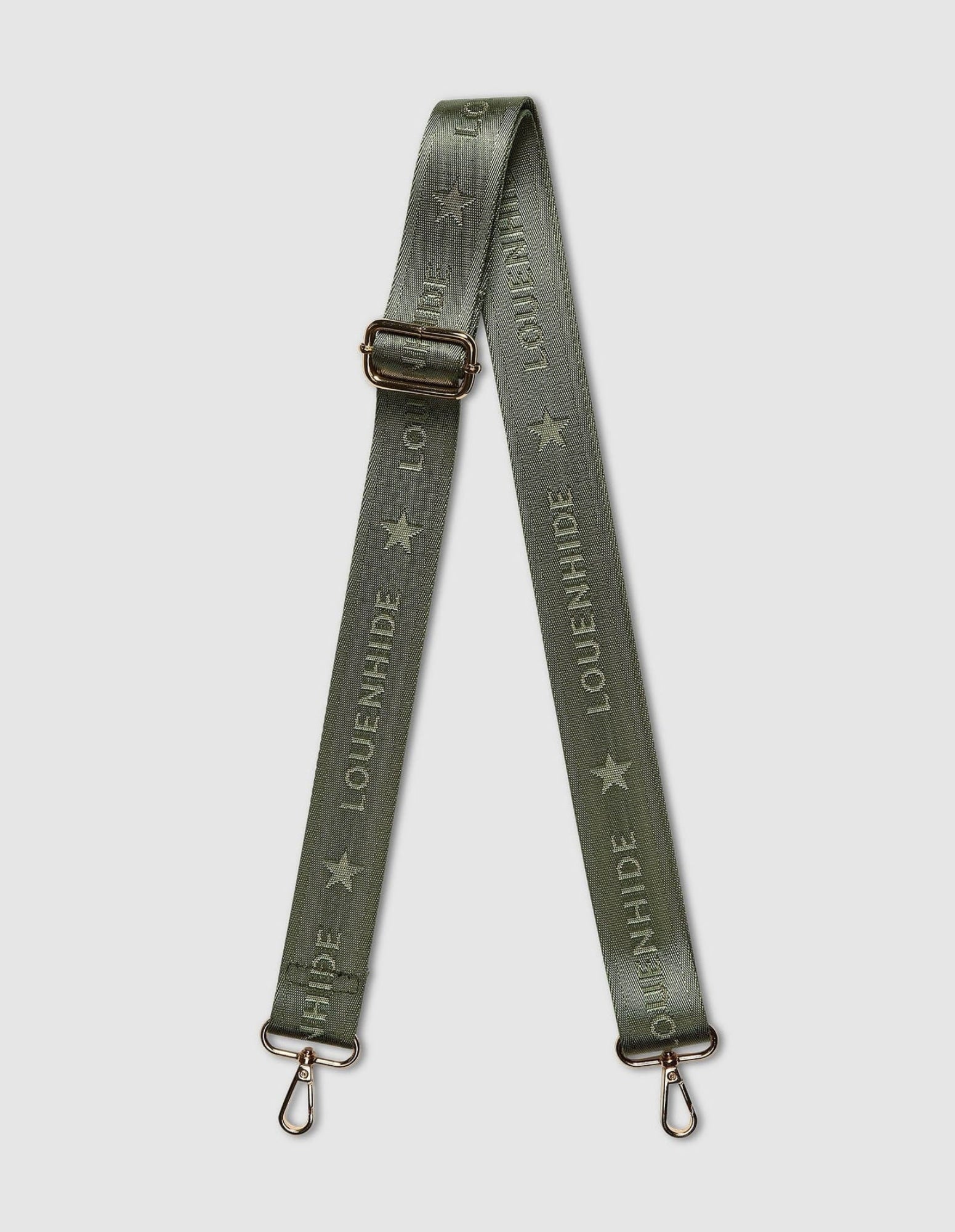 Logo Guitar Strap - Khaki - Louenhide