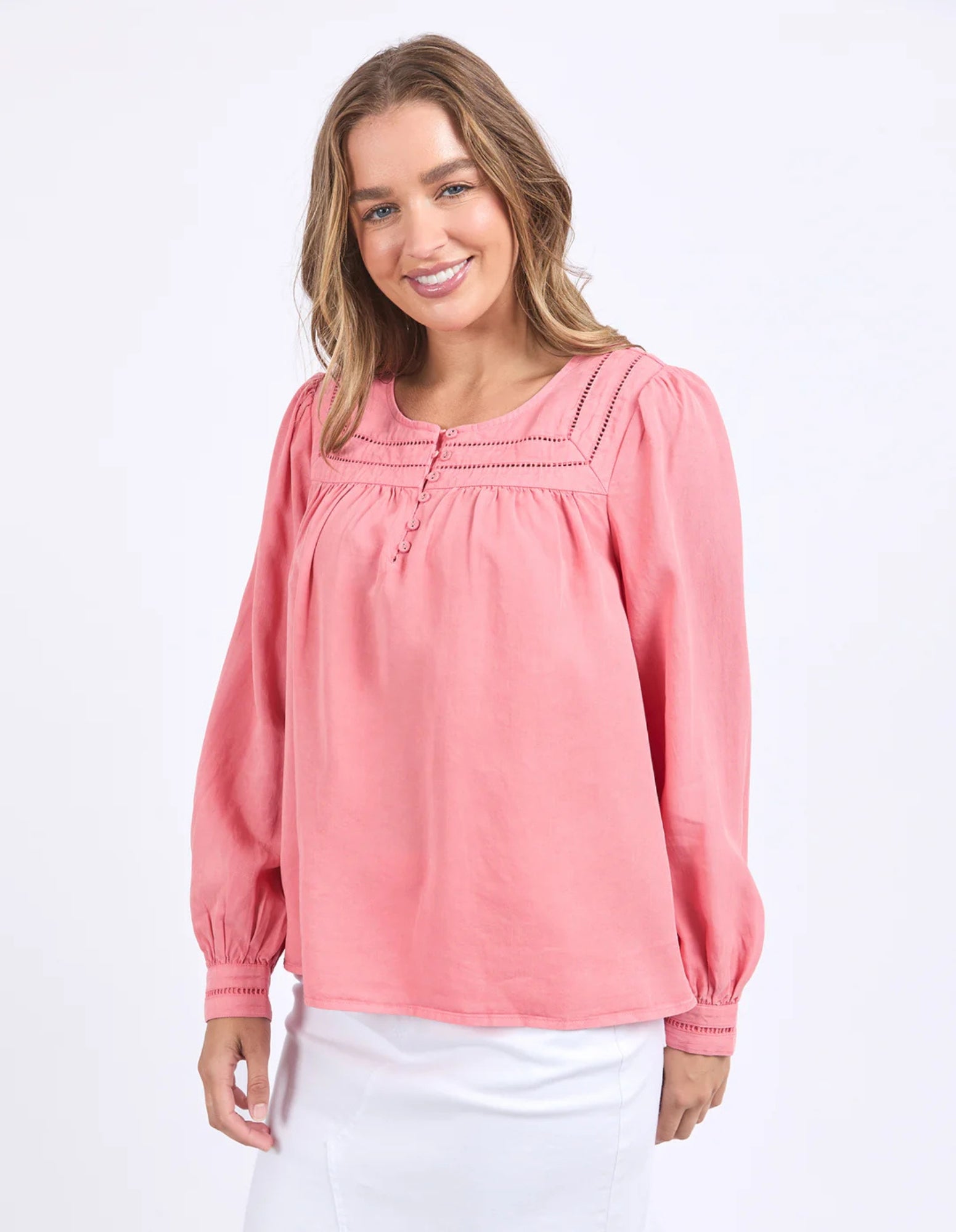 Luciana Top - Rose Pink - Foxwood