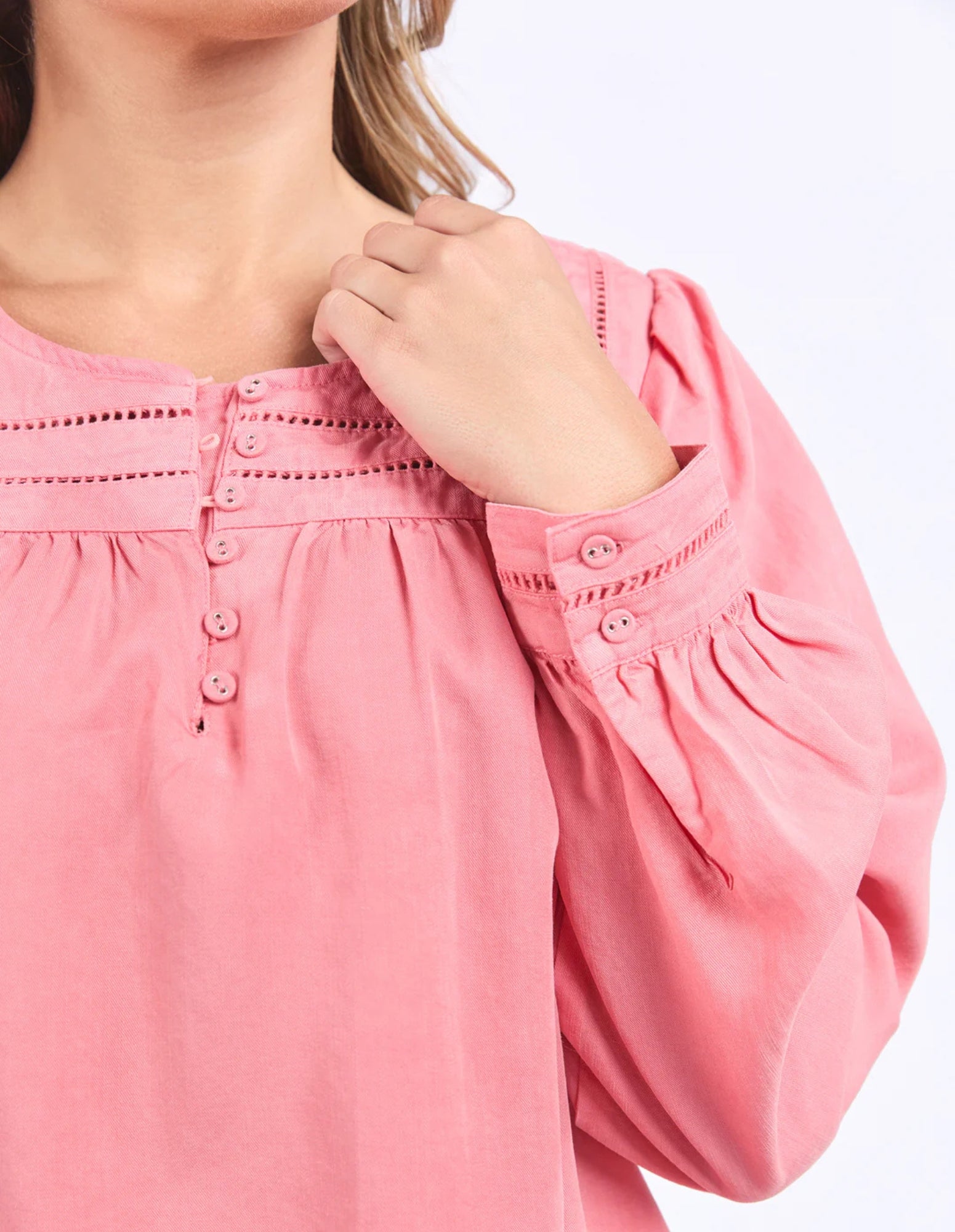 Luciana Top - Rose Pink - Foxwood