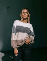 Lucy Colour Block Knit - Miss Marlow - FUDGE Gifts Home Lifestyle