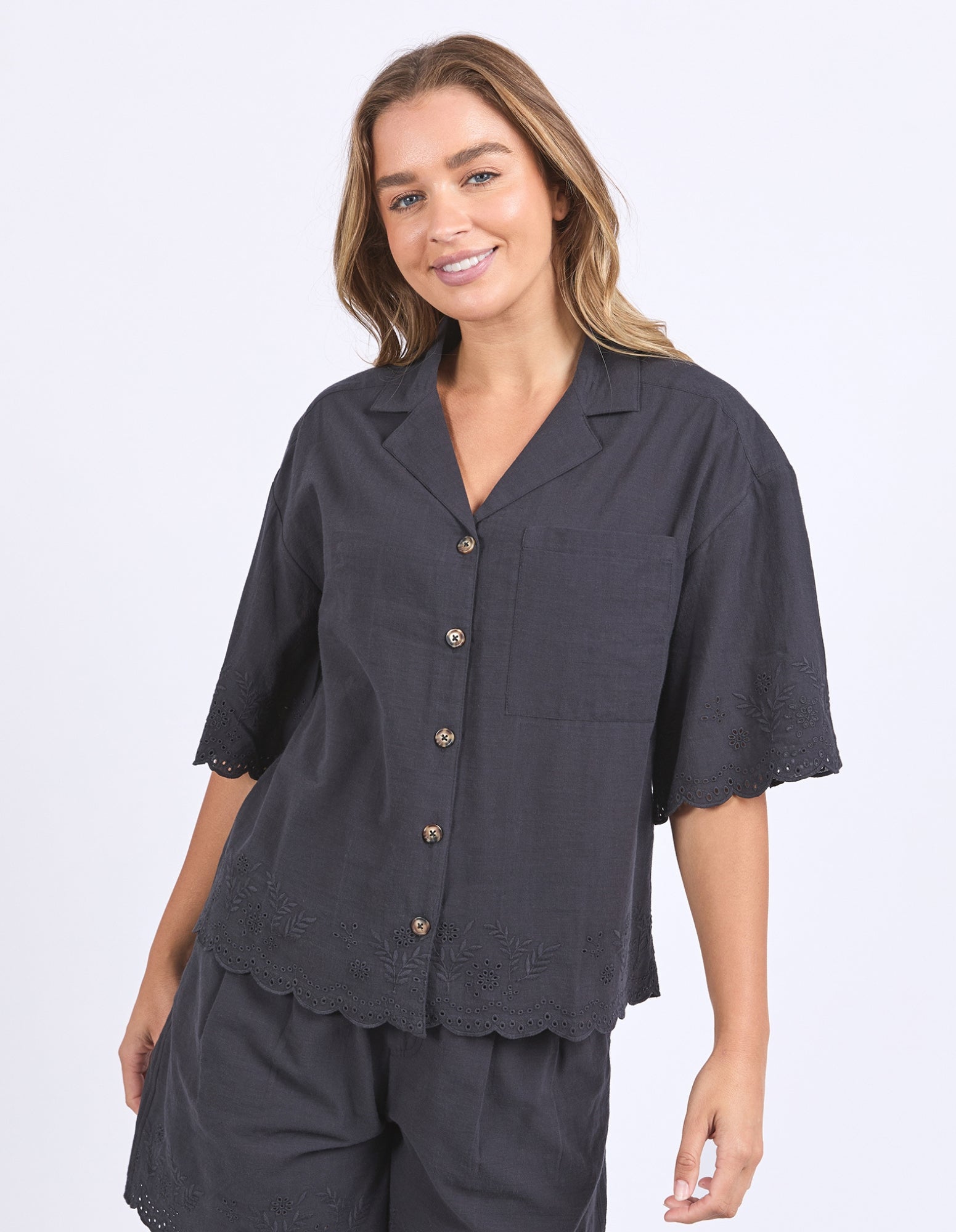 Madeleine Shirt - Foxwood