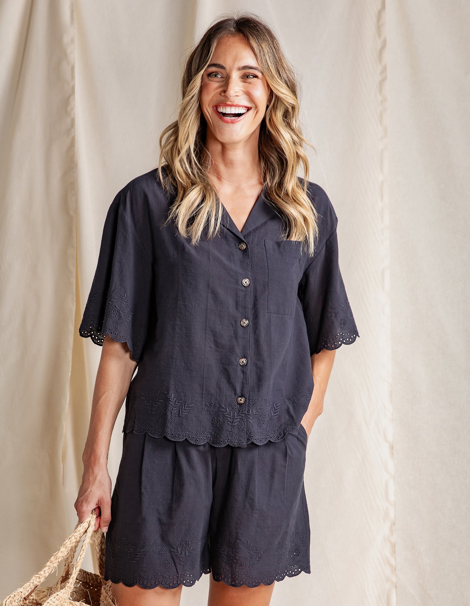 Madeleine Shirt - Foxwood