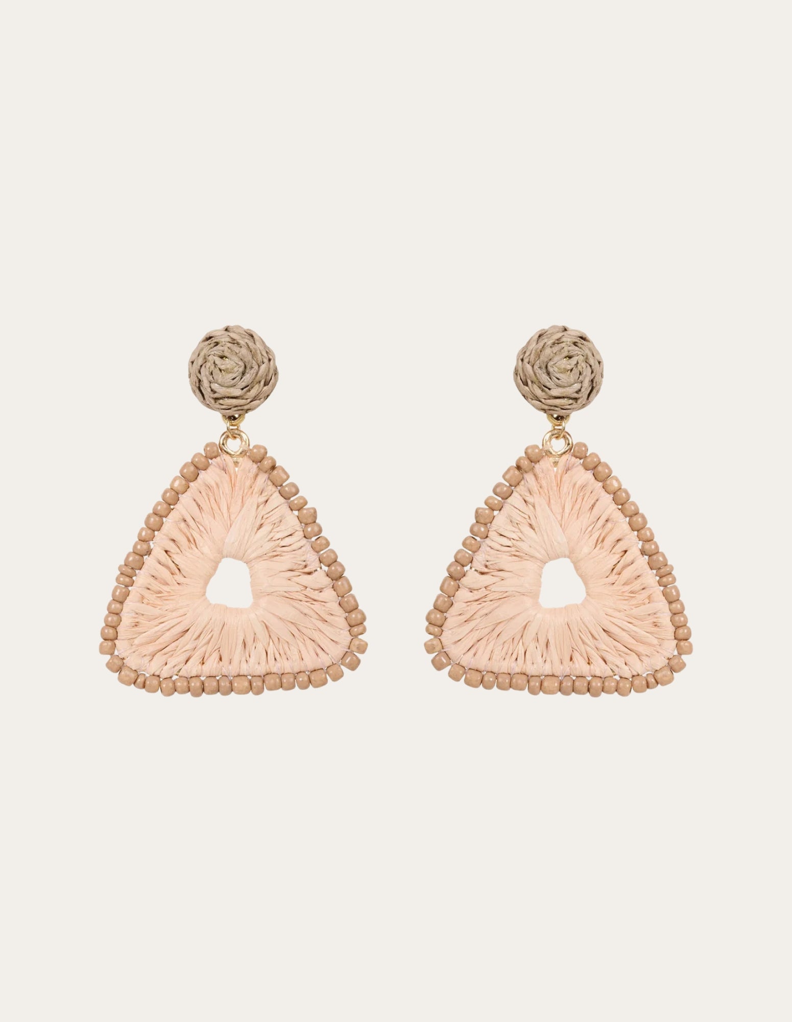 Matera Drop Earring - Raw Tri - Eb&Ive