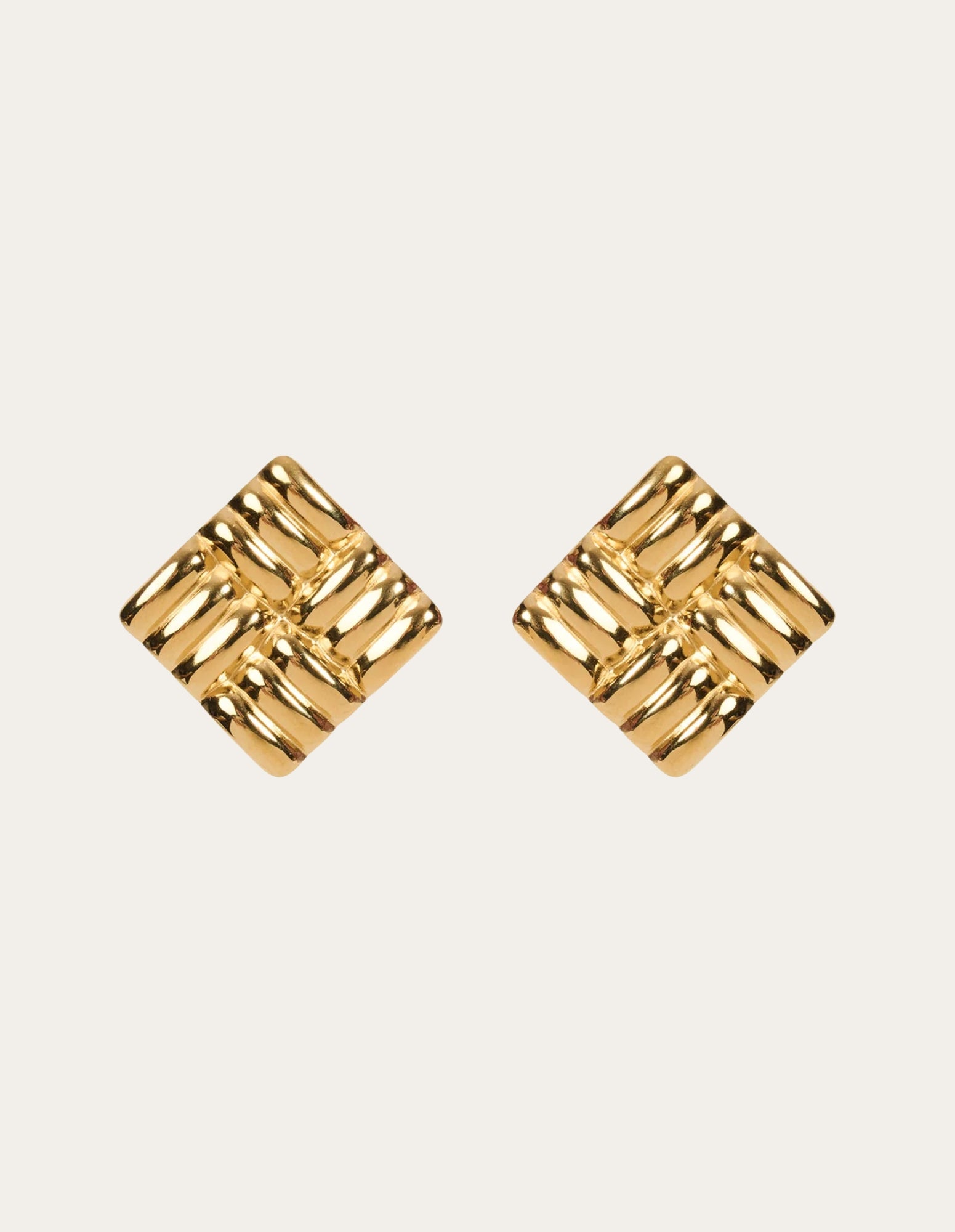 Melenia Clip On Earring - Square Clip - Eb&Ive