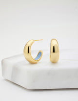 Mindi Hoop - Blue/Gold- Zafino - FUDGE Gifts Home Lifestyle