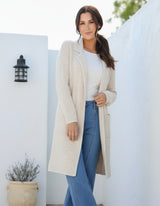 Mollie Blanket Stitch Coatigan - Miss Marlow