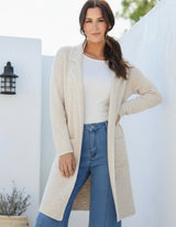 Mollie Blanket Stitch Coatigan - Miss Marlow
