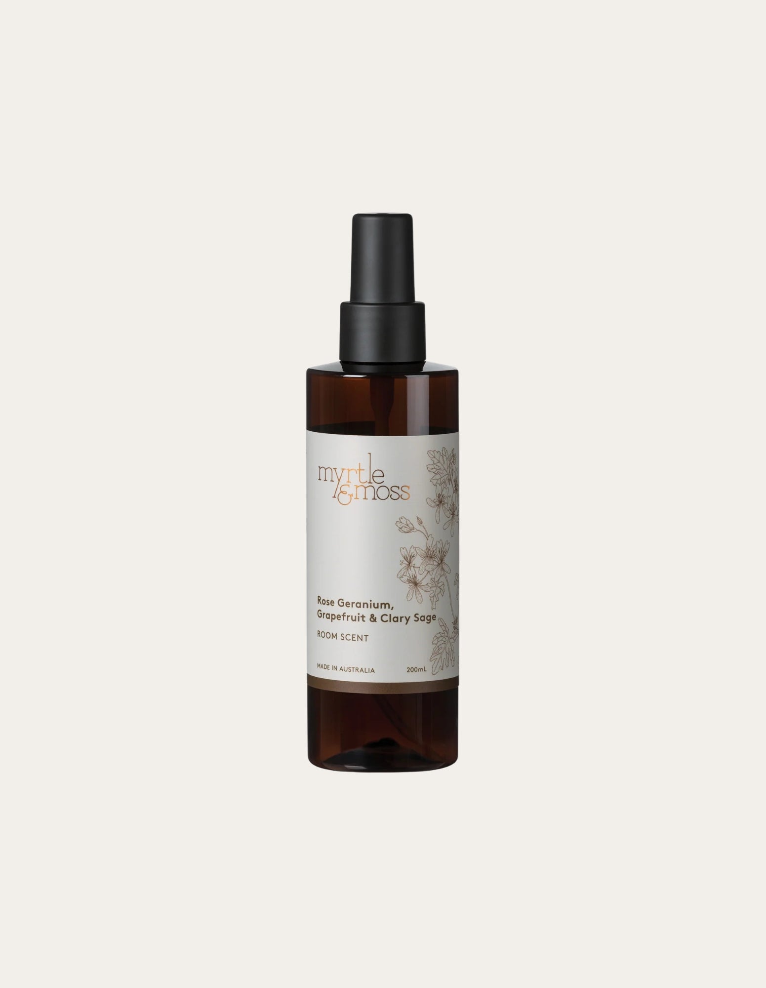 Room Scent 200ml - Rose Geranium - Myrtle & Moss