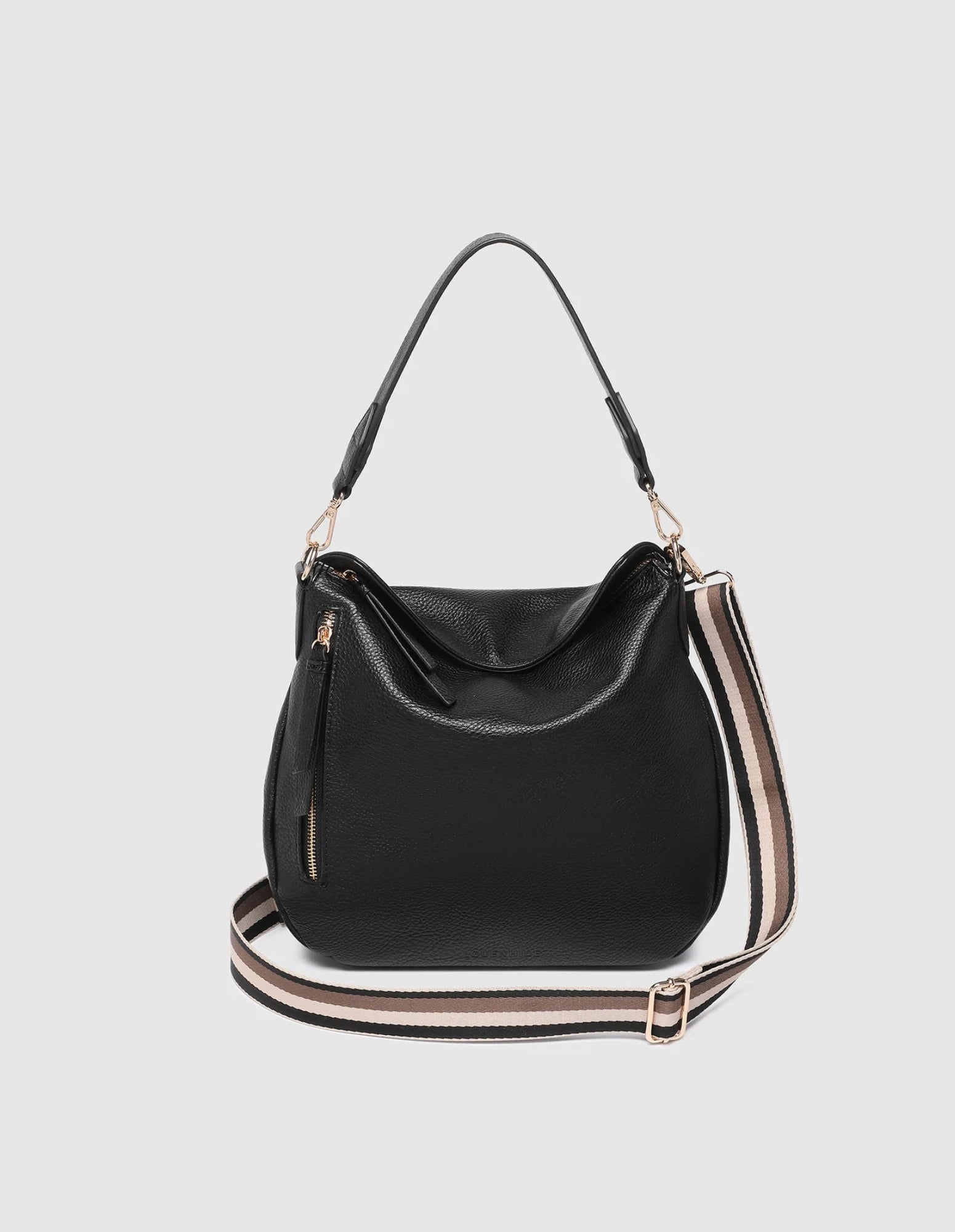 Nadia Shoulder Bag - Black - Louenhide - FUDGE Gifts Home Lifestyle