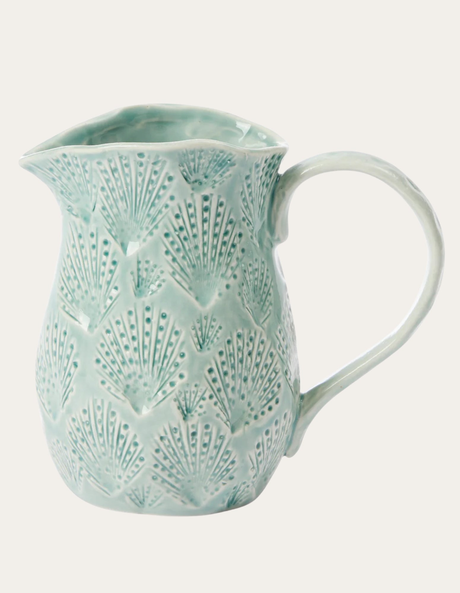 Nautilus Light Blue Jug - Madras Link
