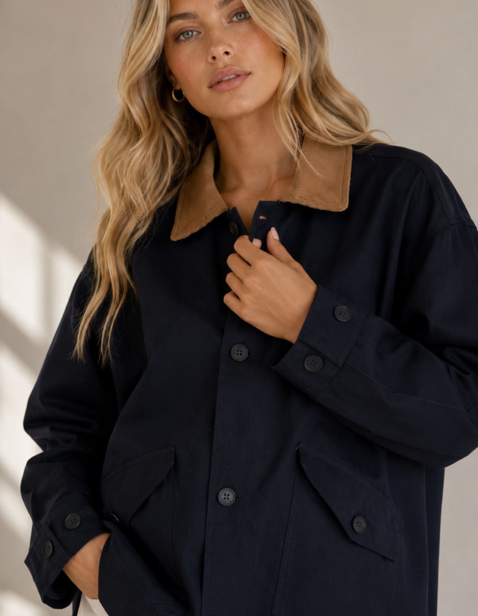 Savannah Barn Jacket - Fudge Lifestyle