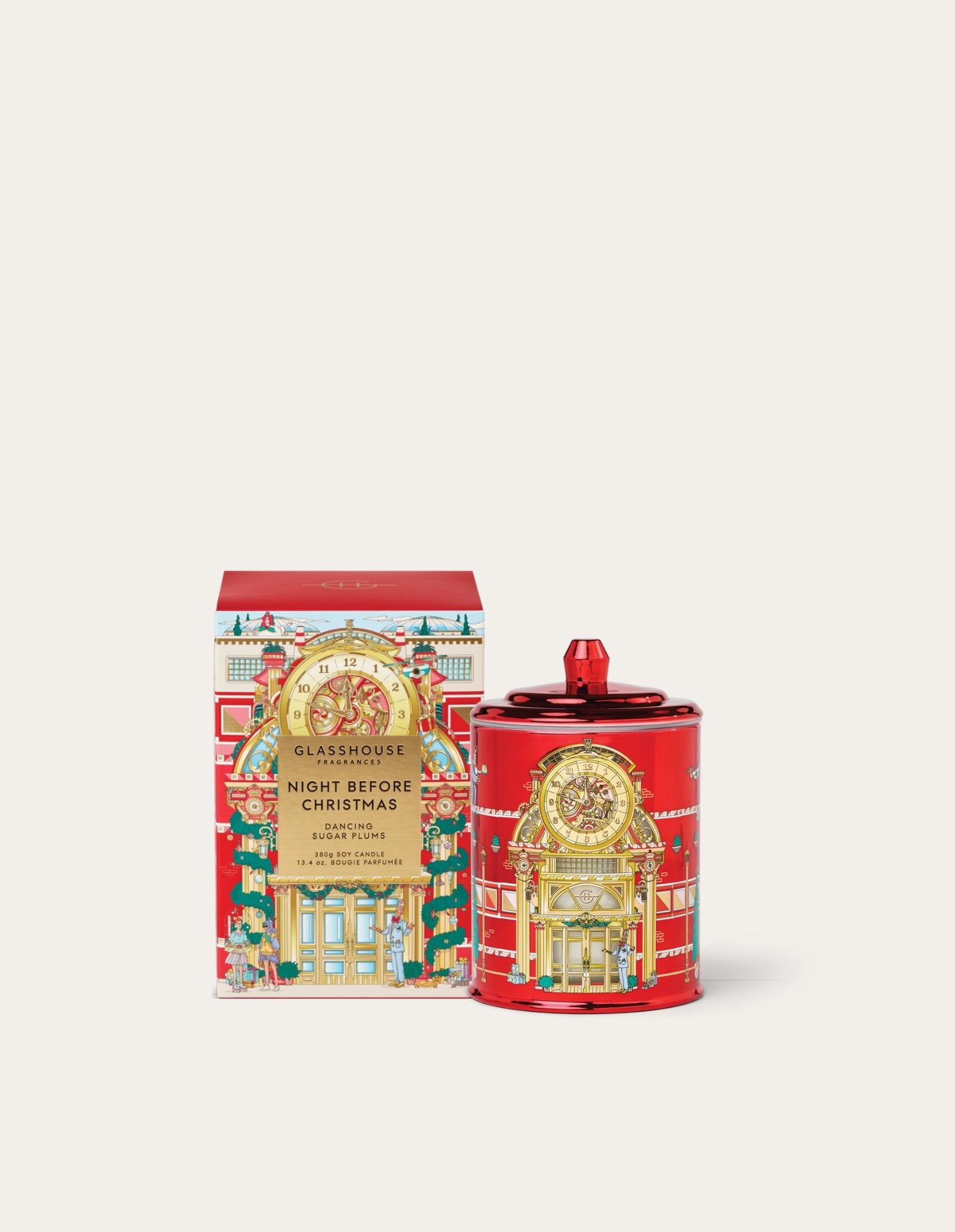 Christmas Candle 380g - Night Before Christmas - Glasshouse Fragrances