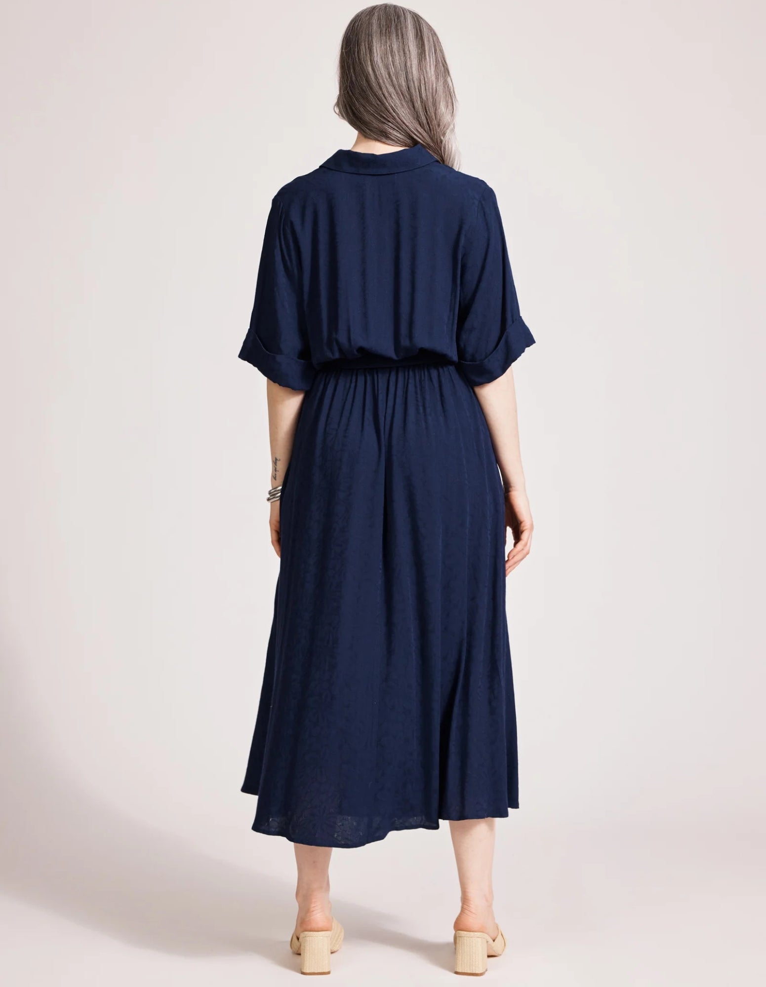 Parisio Belt Shirt Dress - Eb&Ive