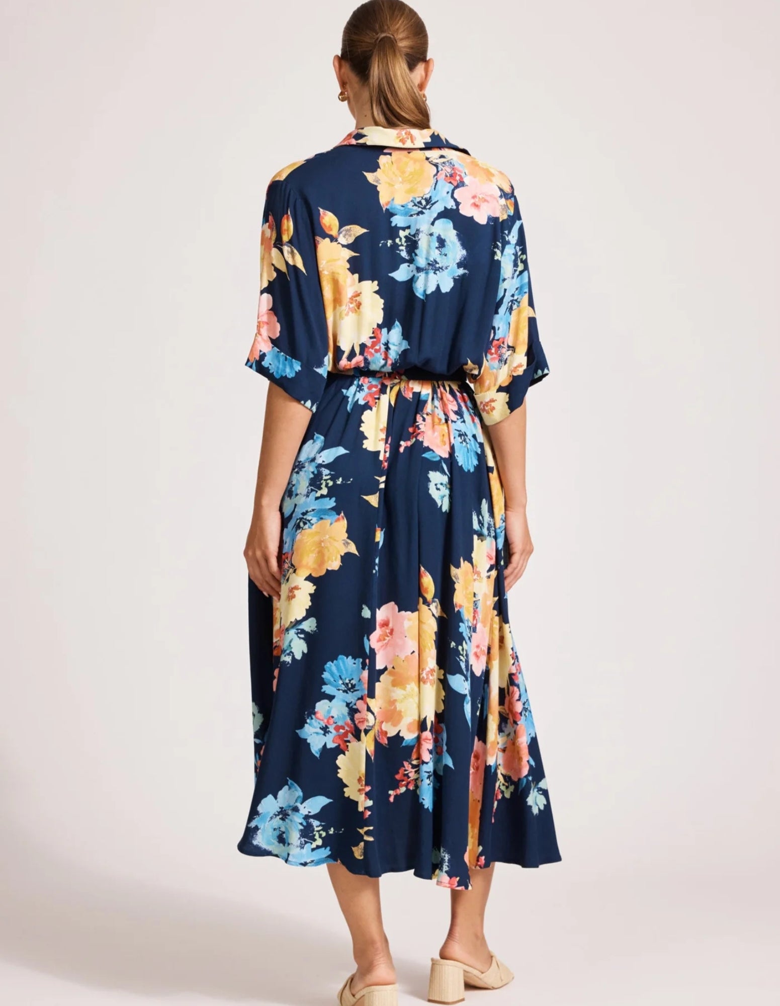 Parisio Belt Shirt Dress - Eb&Ive