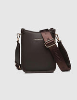 Parker Phone Crossbody Bag - Chocolate - Louenhide