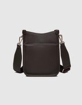 Parker Phone Crossbody Bag - Chocolate - Louenhide