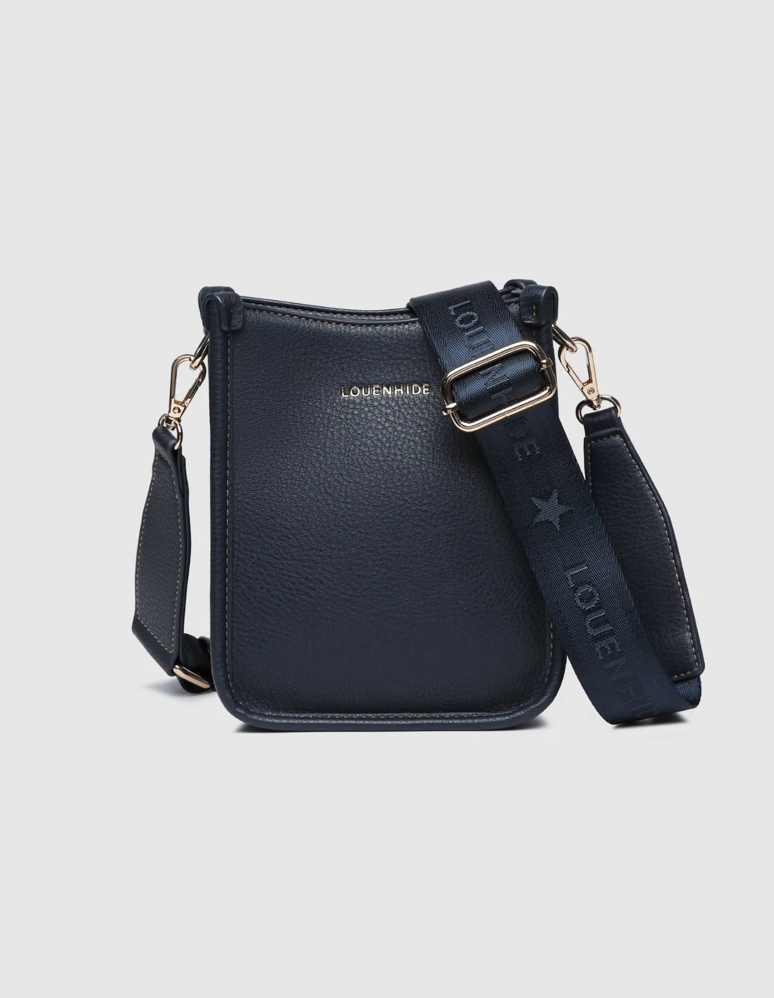 Parker Phone Crossbody Bag - Navy - Louenhide