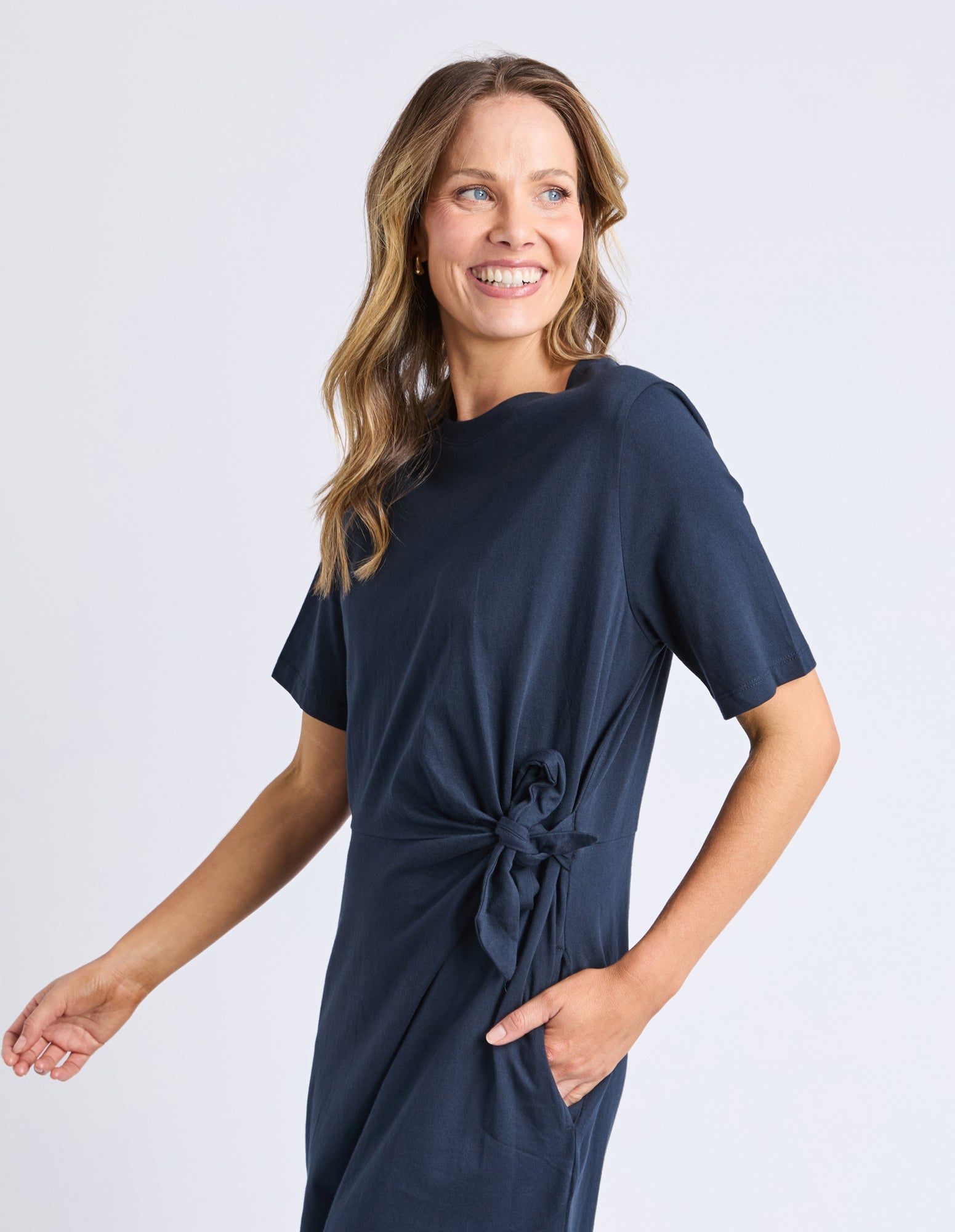Picnic Dress - Navy - Elm Lifestyle