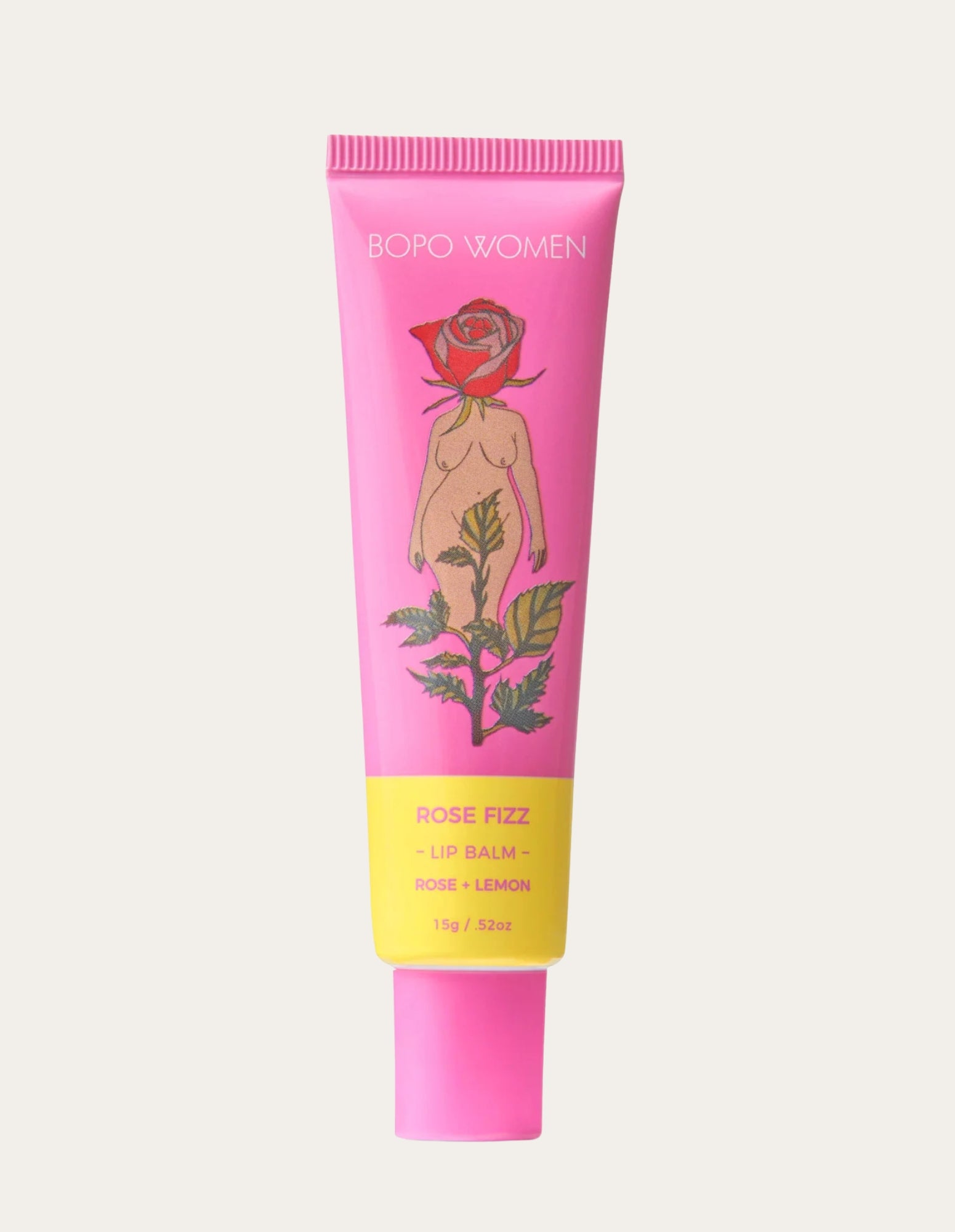 Rose Fizz Lip Balm - Bopo Women