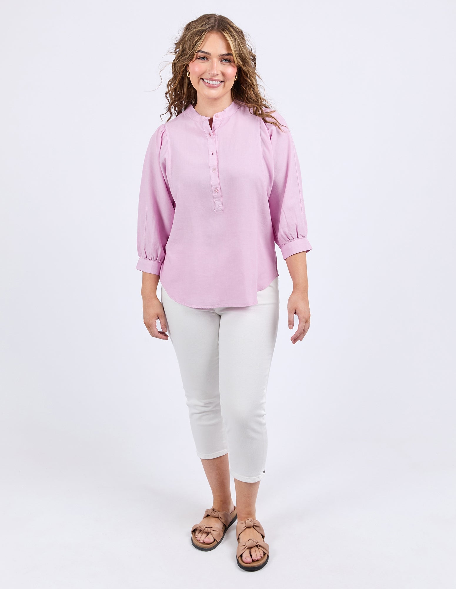 Rowan Shirt - Dusk Pink - Elm Lifestyle