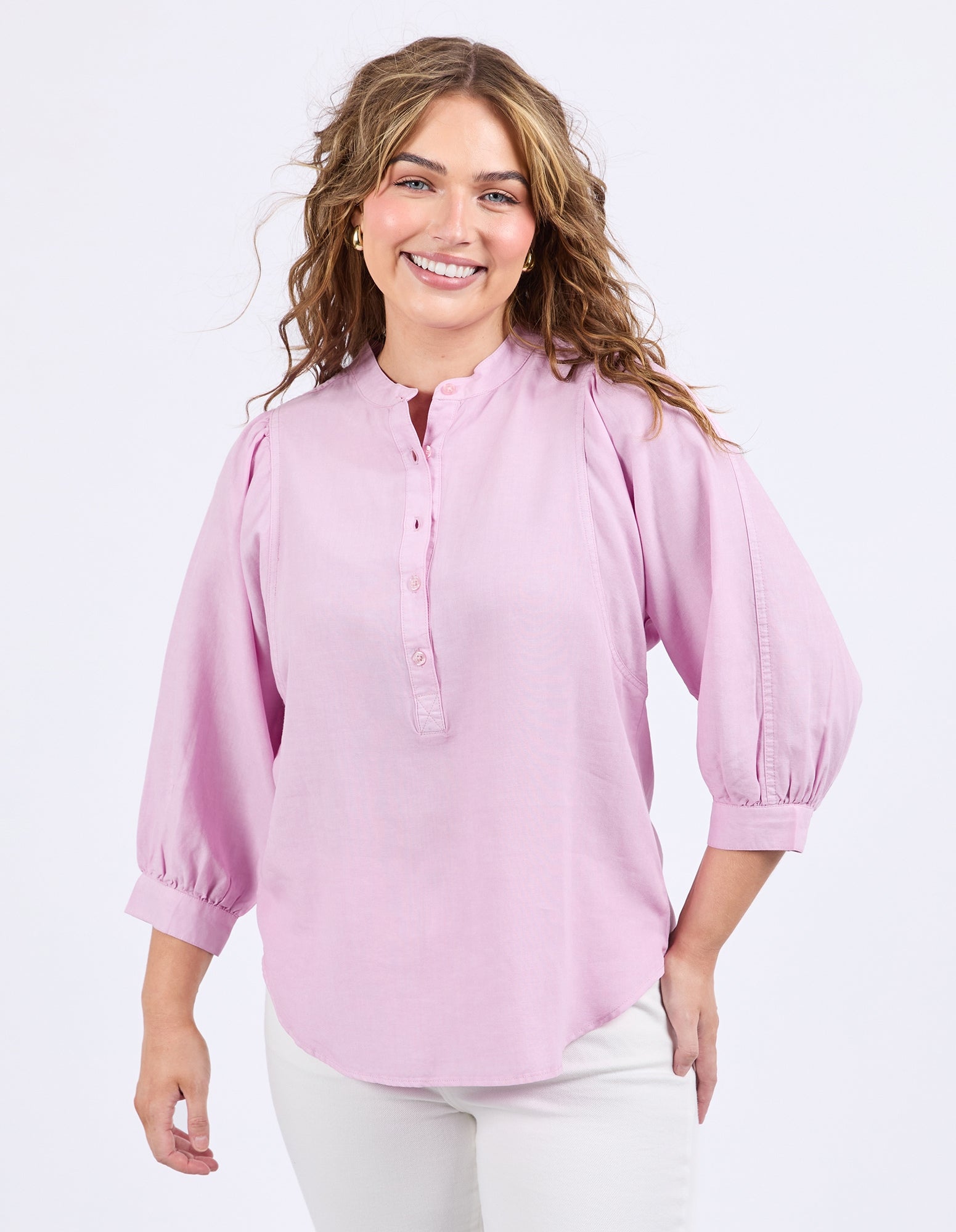 Rowan Shirt - Dusk Pink - Elm Lifestyle