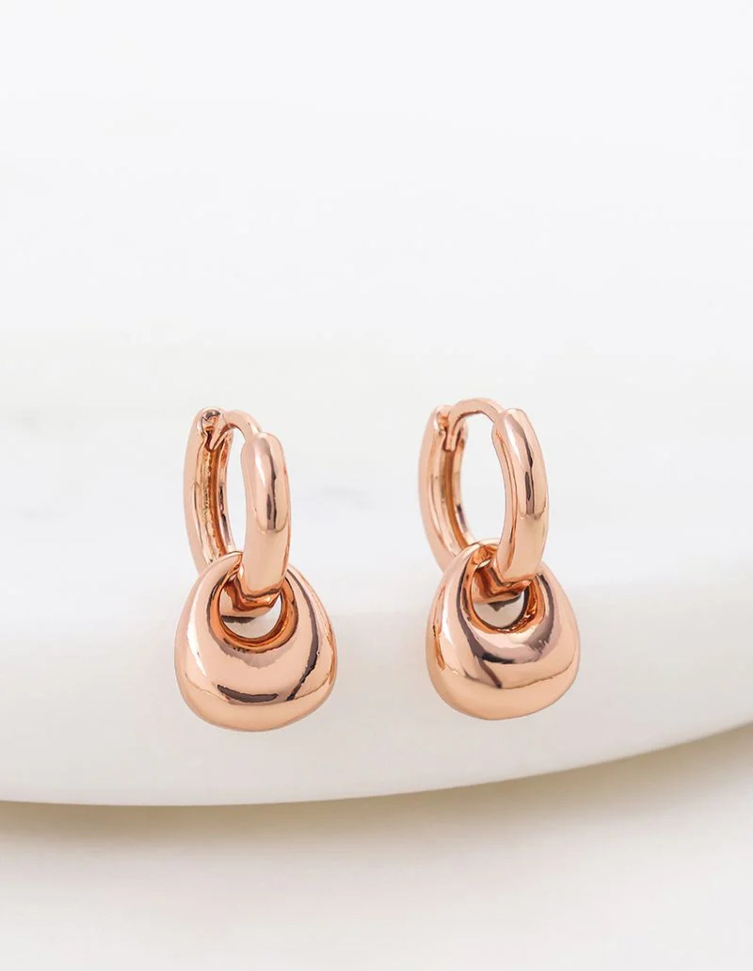 Sadie Earring - Rose Gold - Zafino