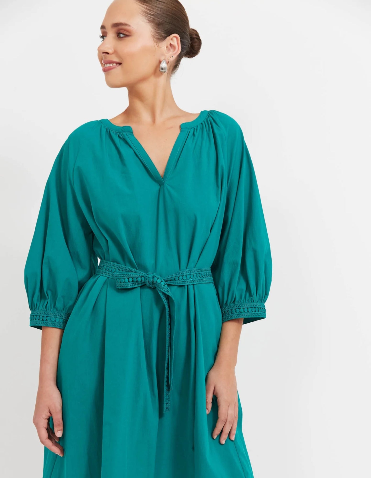 Santos Dress - Teal - Haven