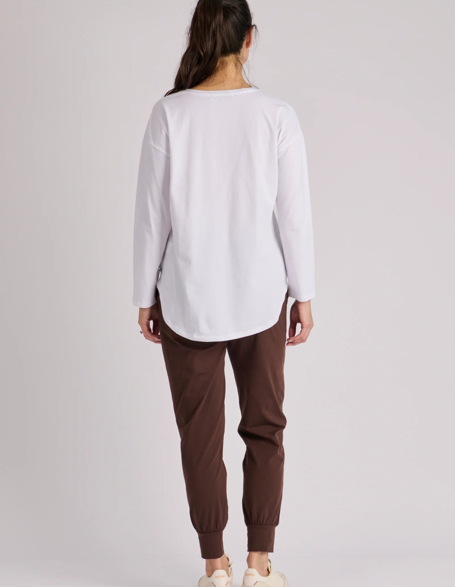 Scoop Hem Long Sleeve Tee - One Ten Willow - FUDGE Gifts Home Lifestyle
