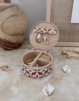 Sisco Jewellery Box - Retro Pink- Louenhide