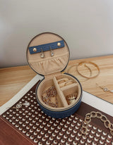 Sisco Jewellery Box - Steel Blue - Louenhide - FUDGE Gifts Home Lifestyle