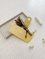 Skittle Sunglasses Case - Woven Butter - Louenhide