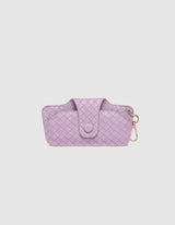 Skittle Sunglasses Case - Woven Lilac - Louenhide